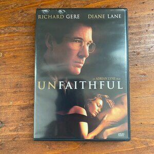 DVD Unfaithful movie full screen special edition steamy thriller 124 minutes R